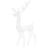 Juldekoration ren akryl 140 LED 120 cm kallvit vidaXL 70 x 41 x 120 cm – miniatyr 6