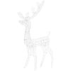 Juldekoration ren akryl 140 LED 120 cm varmvit vidaXL 70 x 41 x 120 cm – miniatyr 5