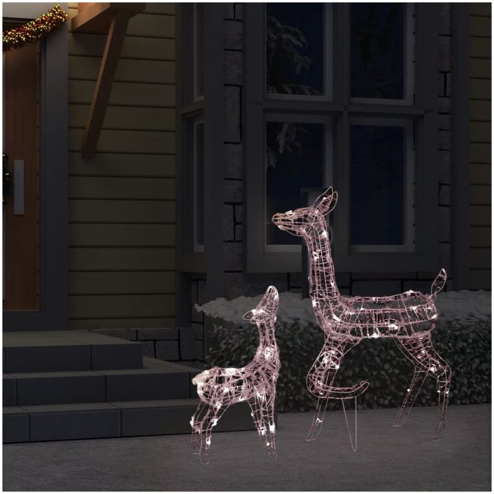 Juldekoration ren akryl 160 LED varmvit vidaXL – bild 3