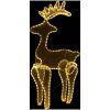 Juldekoration ren mesh 306 LED 60x24x89cm vidaXL – miniatyr 3