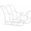 Juldekoration ren & släde 280x28x55 cm akryl vidaXL 43 x 11 x 55 cm (4 pcs) – miniatyr 5