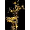Juldekoration renar 3 st akryl vidaXL 60 x 16 x 100 cm – miniatyr 9