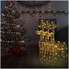 Juldekoration renar 3 st akryl vidaXL 60 x 16 x 100 cm – miniatyr 1