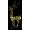 Juldekoration renar akryl 2 st 120 cm varmvit vidaXL 70 x 41 x 120 cm – miniatyr 7