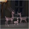 Juldekoration renfamilj akryl 300 LED varmvit vidaXL – miniatyr 3