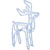 Juldekoration renfigurer 3 delar kallvit vidaXL – miniatyr 7