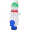 Juldekoration snögubbe med LED-belysning akryl inne/ute vidaXL – miniatyr 7