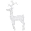 Juldekorationer ren 2 st 60x16x100 cm akryl vidaXL 60 x 16 x 100 cm – miniatyr 4