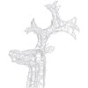 Juldekorationer ren 2 st 60x16x100 cm akryl vidaXL 60 x 16 x 100 cm – miniatyr 5