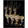 Juldekorationer ren akryl 3 st 120cm flerfärgad vidaXL 70 x 41 x 120 cm – miniatyr 2