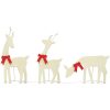 Juldekorationer renar 3 st 90 LEDs varmvit vidaXL – miniatyr 3