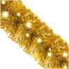 Julgirlang med LED-lampor 10 m guld vidaXL 10 m – miniatyr 5