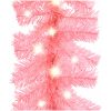 Julgirlang med LED-lampor 10 m rosa vidaXL 10 m – miniatyr 5