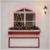 Julgirlang med LED-lampor 10 m rosa vidaXL 10 m – miniatyr 8