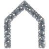 Julgirlang med LED-lampor 20 m silver vidaXL 20 m – miniatyr 2