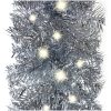Julgirlang med LED-lampor 20 m silver vidaXL 20 m – miniatyr 3