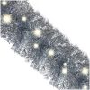 Julgirlang med LED-lampor 20 m silver vidaXL 20 m – miniatyr 5