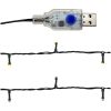 Julgirlang med LED-lampor 20 m silver vidaXL 20 m – miniatyr 7