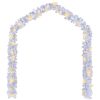 Julgirlang med LED-lampor 5 m vit vidaXL 5 m – miniatyr 2