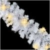 Julgirlang med LED-lampor 5 m vit vidaXL 5 m – miniatyr 6