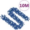 Julgirlang med LED-lampor blå vidaXL 10 m – miniatyr 7