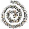 Julgirlang med LED-lampor grön PVC vidaXL 5 m – miniatyr 3