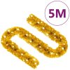 Julgirlang med LED-lampor guld vidaXL 5 m – miniatyr 8