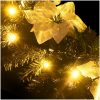 Julgirlang med LED-lampor svart 2,7 m PVC vidaXL – miniatyr 6