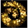 Julgirlang med LED-lampor svart 2,7 m PVC vidaXL – miniatyr 7