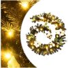 Julgirlang med LED-lampor svart 2,7 m PVC vidaXL – miniatyr 1