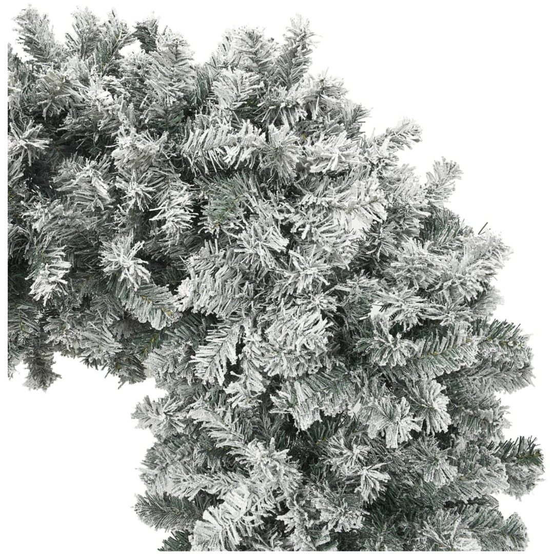 Julgirlang med snö 240 cm vidaXL 240 x 215 cm – bild 4