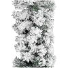 Julgirlang med snö PVC vidaXL 5 m – miniatyr 4