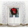 Julgirlang vit 240 cm vidaXL 240 x 215 cm – miniatyr 2