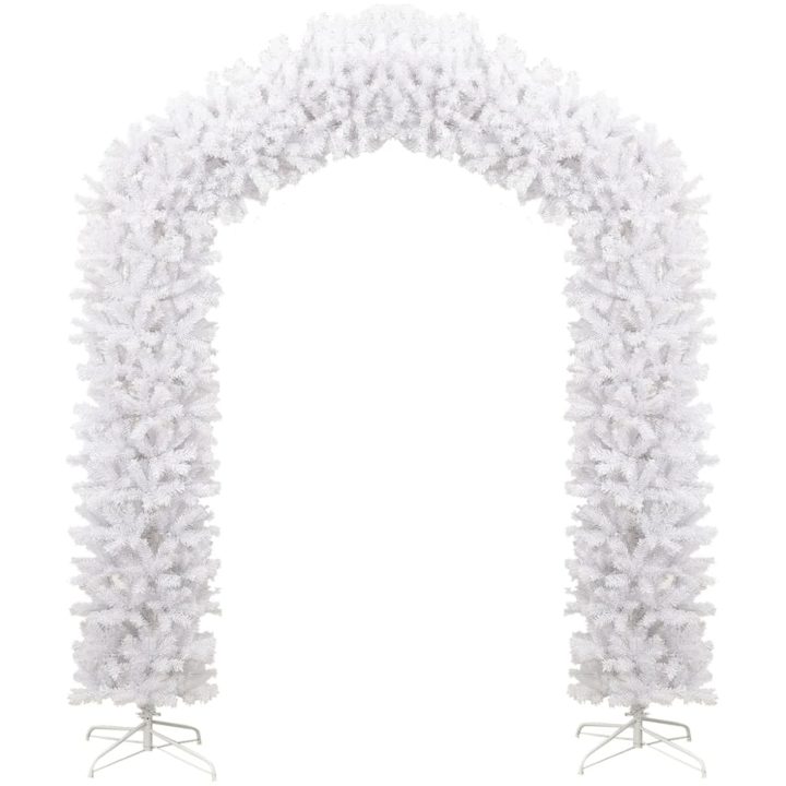 Julgirlang vit 270 cm vidaXL 270 x 215 cm – bild 2