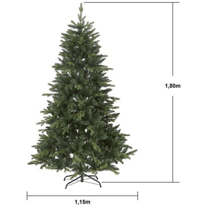 Julgran Bergen Grön Star Trading 180 cm – bild 2
