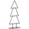 Julgran i metall svart vidaXL 60 cm – miniatyr 5