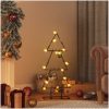 Julgran i metall svart vidaXL 60 cm – miniatyr 1