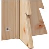 Julgran i trä 180 cm massiv furu vidaXL 49 cm – miniatyr 6