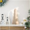 Julgran i trä 180 cm massiv furu vidaXL 49 cm – miniatyr 1