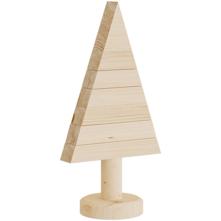 Julgran i trä 2 st 30 cm massiv furu vidaXL – bild 3