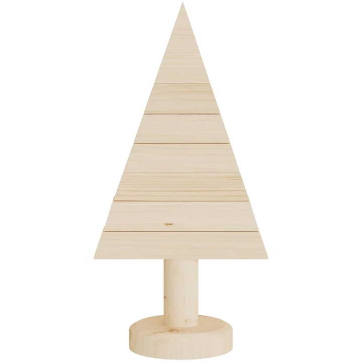 Julgran i trä 2 st 30 cm massiv furu vidaXL – bild 4
