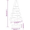 Julgran i trä 2 st 30 cm massiv furu vidaXL – miniatyr 9
