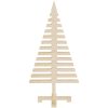 Julgran i trä för dekoration 3 st massiv furu vidaXL 60/90/120 cm – miniatyr 6