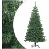 Julgran konstgjord L 240 cm grön vidaXL 240 x 120 cm – miniatyr 1