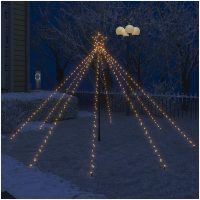 Julgran LED inomhus/utomhus 400 lysdioder 2,5 m vidaXL