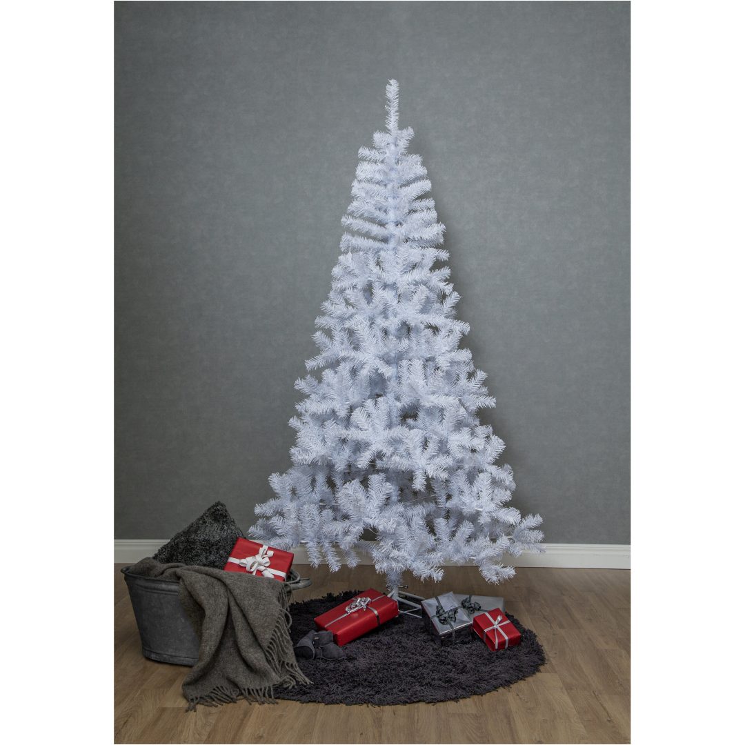 Julgran med LED Alvik Vit Star Trading 210 cm – bild 7