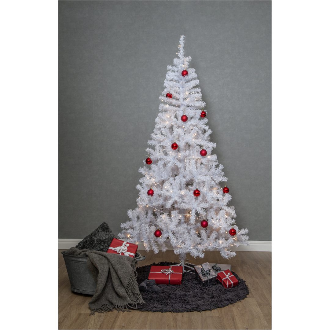 Julgran med LED Alvik Vit Star Trading 210 cm – bild 5
