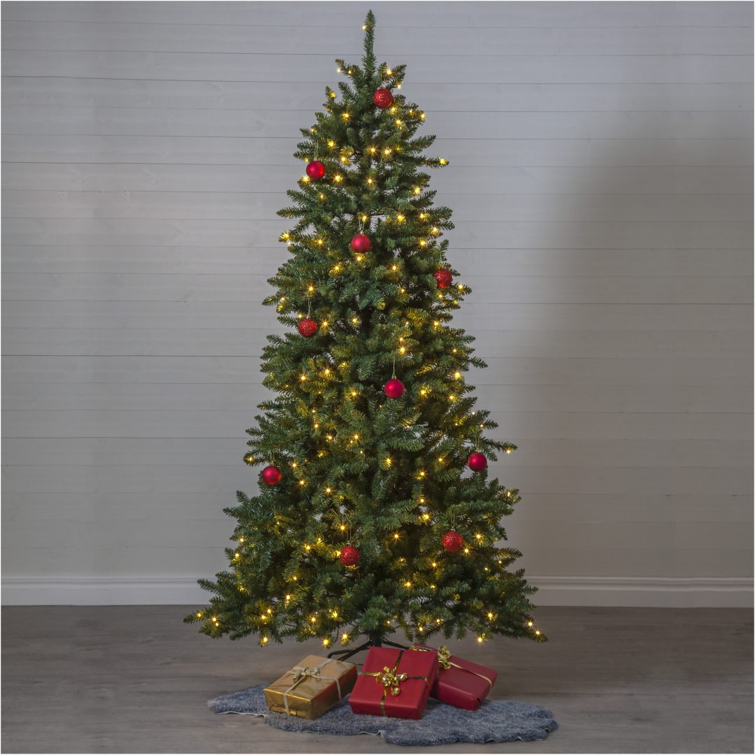 Julgran med LED Minnesota Grön Star Trading 210 cm – bild 3