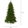 Julgran med LED Minnesota Grön Star Trading 210 cm – miniatyr 2