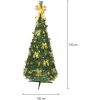 Julgran med LED Pop-up-tree Grön Star Trading 185 cm / Gul – miniatyr 4
